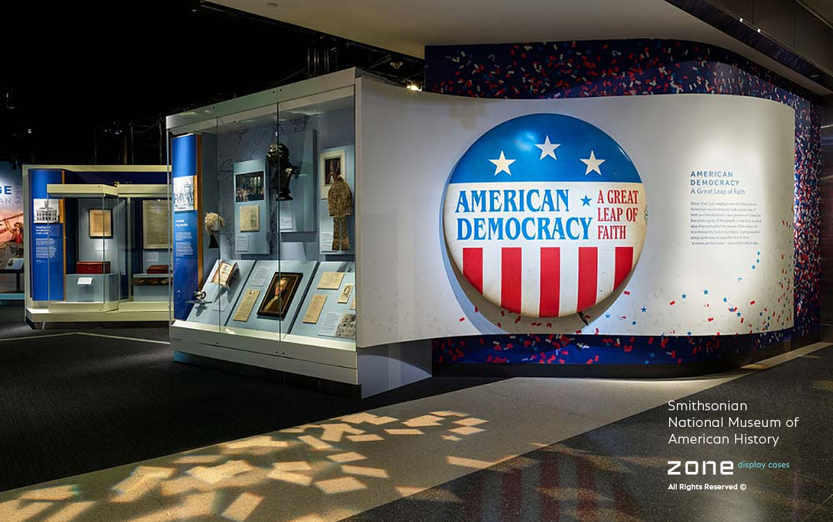 Musée National D'Histoire Américaine | Zone Display Cases